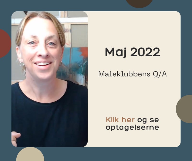 Her får du opsamlingen på et maleri, der er ved at være færdigt. Hvorfor skal man ikke male over med hvid, hvis man bliver frustreret over at maleri? 