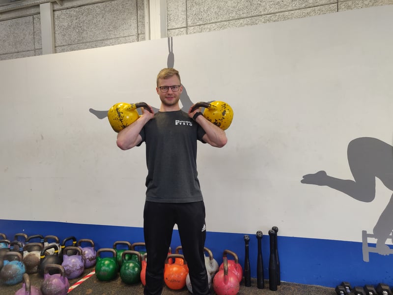 Stefan, Træning, Kettlebells