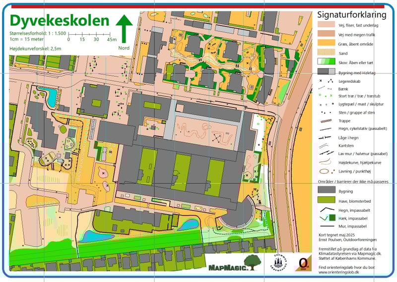 Orientering i Dyvekeskolen